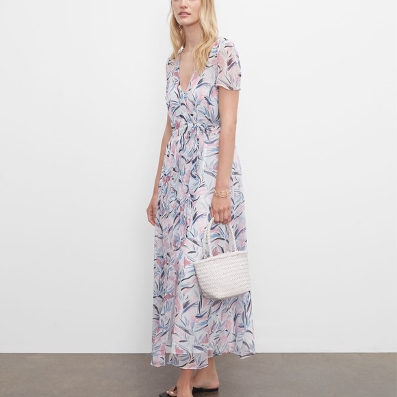 Maxi Wrap Dress - New With Tags - NEVER WORN - Print